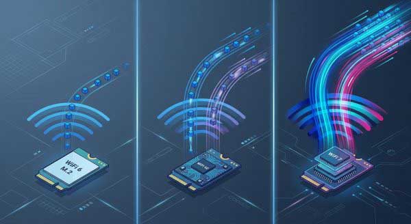 WiFi 6 vs WiFi 6E vs WiFi 7 Modules: What’s the Difference?
