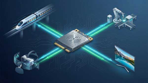 802.11be WiFi 7 Dual Band WiFi Module Application Scenarios