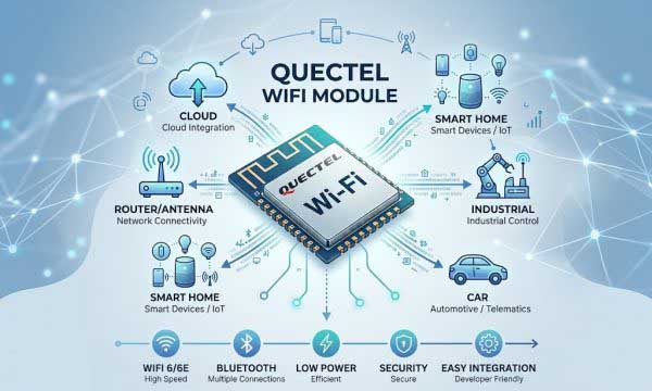 Quectel WiFi Modules | FC6x Series Industrial IoT Solutions