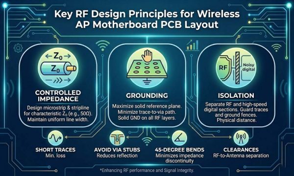 Key RF Design Principles for Wireless AP Motherboard PCB Layout