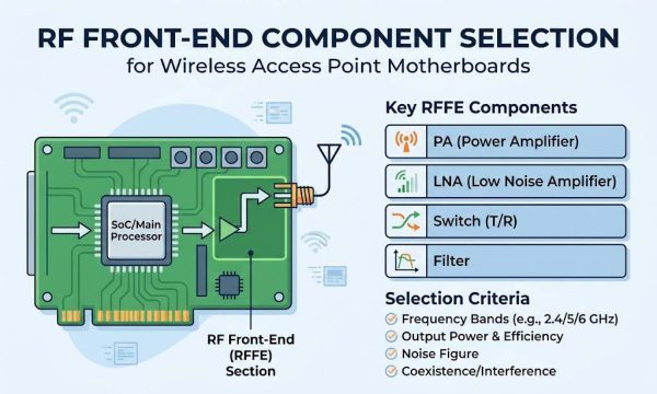 RF Front-End Component Selection for Wireless AP Motherboards
