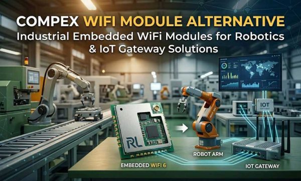 Compex WiFi Module Alternative – Industrial Embedded WiFi Modules for Robotics and IoT Gateway Solutions