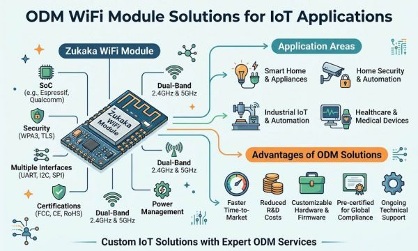 ODM WiFi Module Solutions — Custom WiFi Modules for Industrial OEMs | Zukaka Compex Alternative