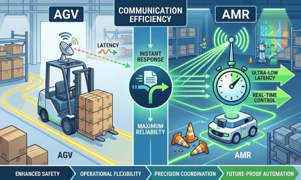 Low Latency WiFi Module for AGV/AMR – Real-Time Communication
