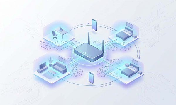Home Gateway Mesh Optimization with WiFi 6 Module – Coverage & Roaming