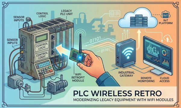 PLC Wireless Retrofit – Modernizing Legacy Equipment with WiFi Modules
