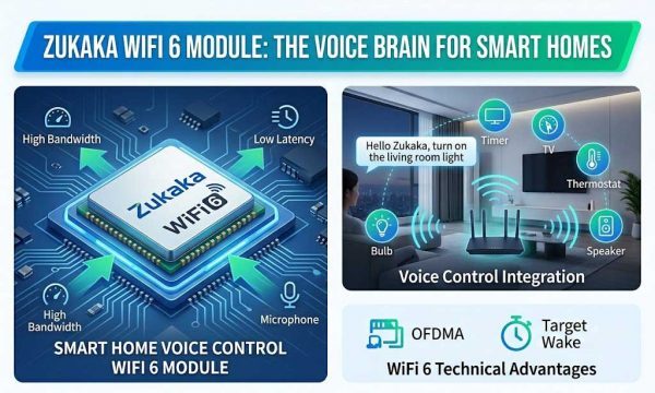 Smart Home WiFi 6 Module Selection for Voice Control – Low Latency & Stable Connectivity