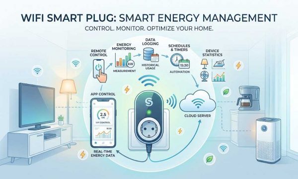 WiFi Module for Smart Plugs – Remote Control & Home Energy Management