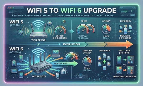 WiFi 5 to WiFi 6 Module Upgrade – Measurable Performance & Experience Gains