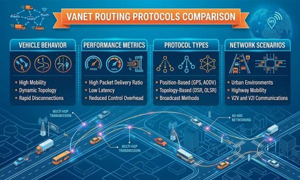 AODV vs DSR vs OLSR vs DSDV: VANET Routing Protocols Performance Comparison