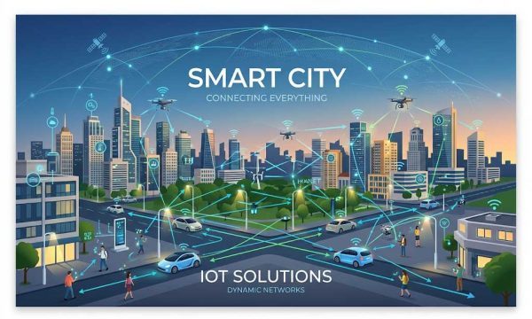 Smart City IoT Connectivity: Large-Scale Urban Mesh Networks for Municipal Infrastructure