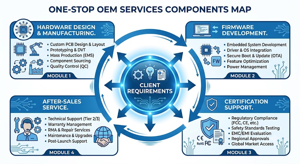 One-Stop OEM Service Components