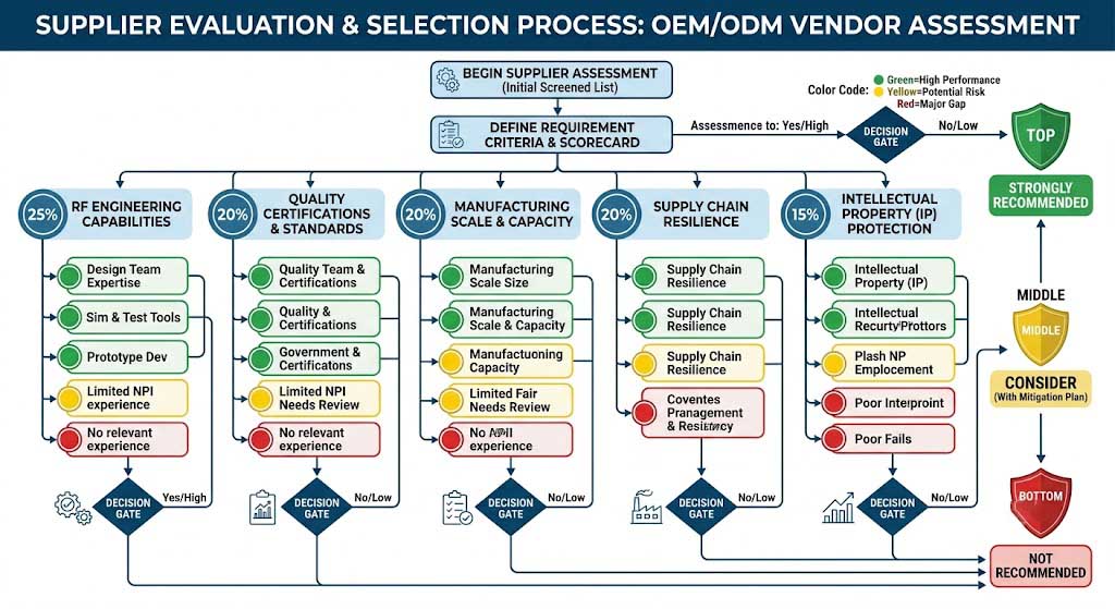 OEM/ODM Supplier Selection