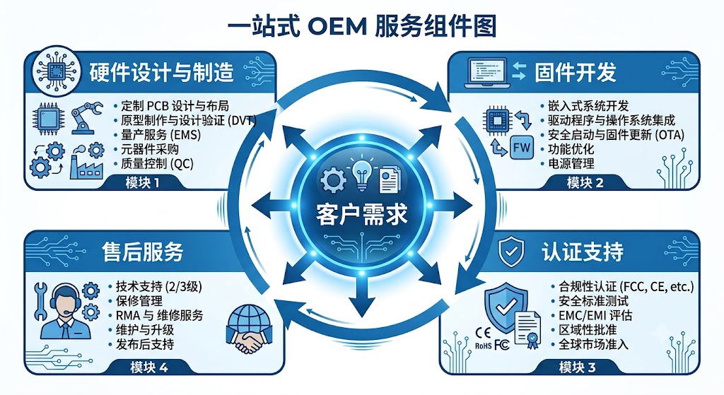 一站式OEM服务内容