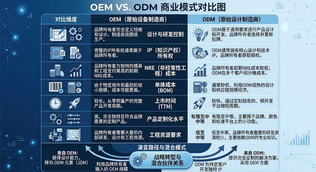 OEM vs ODM对比