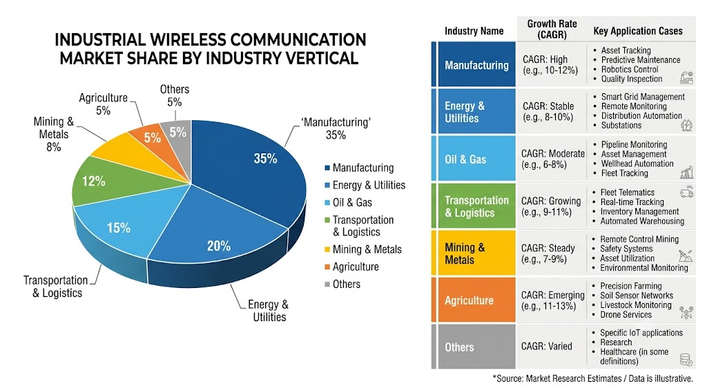 Industry Vertical Market Share