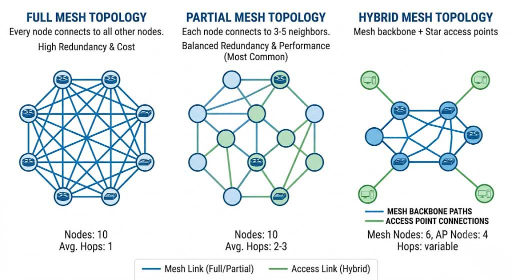 Mesh Network Topology