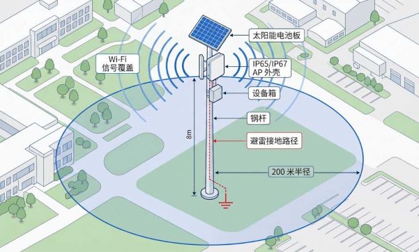 室外无线 AP接入点与基站解决方案：完整部署指南