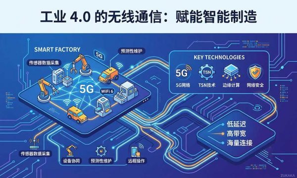 工业4.0无线通信：赋能智能制造的循证指南 | Zukaka