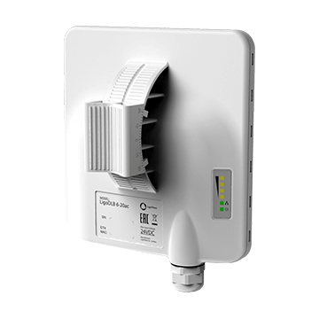 YNW 6-20ac — 6GHz 802.11ac 5km 20dBi  Outdoor Industry  wireless bridge