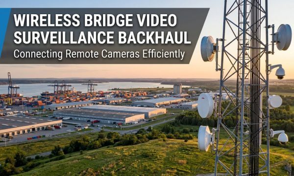 Industrial Wireless Bridge for Video Surveillance Backhaul: YNW 6ac Field Case Study