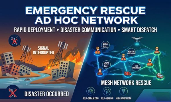 Emergency Rescue & Earthquake Relief Wireless Communication Solution: When the Public Network Fails, 1.4G Mesh Carries the On-Site Network