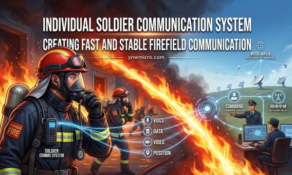 Fire-Rescue On-Site Command & Firefighter Communications Solution: Get Into the Fire, Get the Video Back
