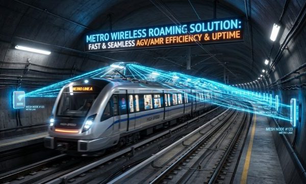 Rail Transit & Subway Wireless Communication: Train-to-Ground MESH Transmission