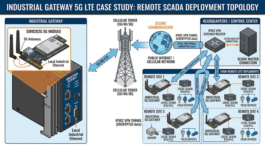industrial gateway remote communication