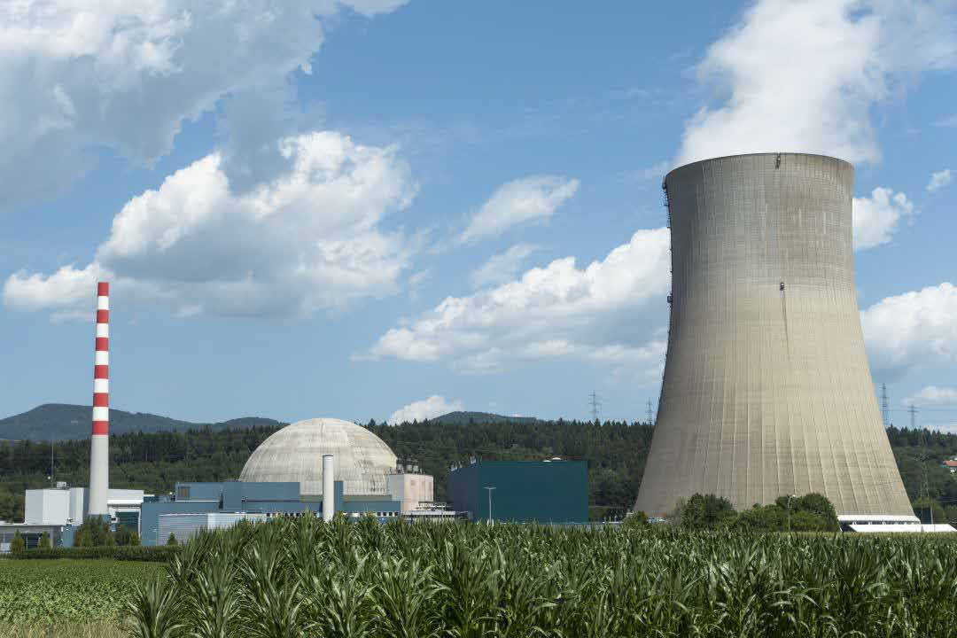 Laser counter-drone system guarding a nuclear facility