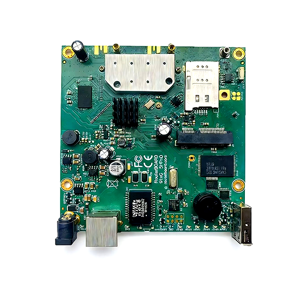 Compact 5GHz PTP/PTMP high-performance wireless networking outdoor base station wireless bridge PCBA