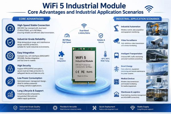 WiFi 5 Industrial Module Advantages for OEM/ODM: Core Technology, PCBA Manufacturing & Procurement Guide