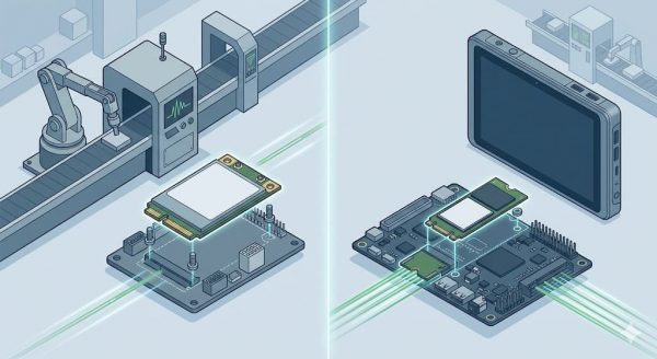 MiniPCIe vs M.2 WiFi Modules: Which is Better for Industrial?