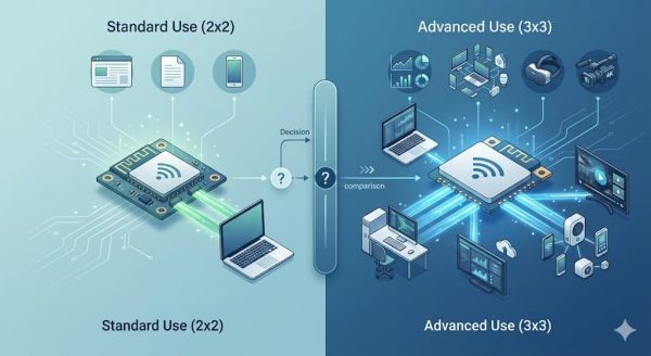 When to Choose 3×3 WiFi Module Instead of 2×2: Decision Framework for Product Designers