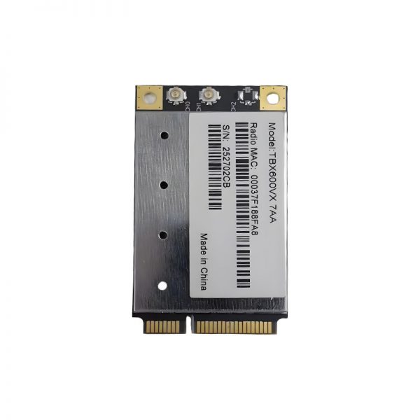 QCA9882 WiFi 5 (802.11ac Wave 1) 2×2 MIMO Dual Band Selectable Module WLE600VX