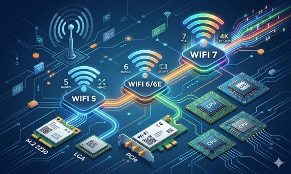 WiFi Module Complete Guide: WiFi 5 to WiFi 7, Form Factors, Chipsets & Selection