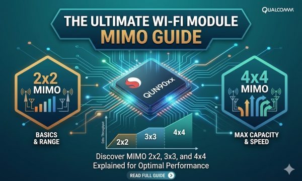 The Ultimate WiFi Module MIMO Guide: 2×2, 3×3, and 4×4 Explained
